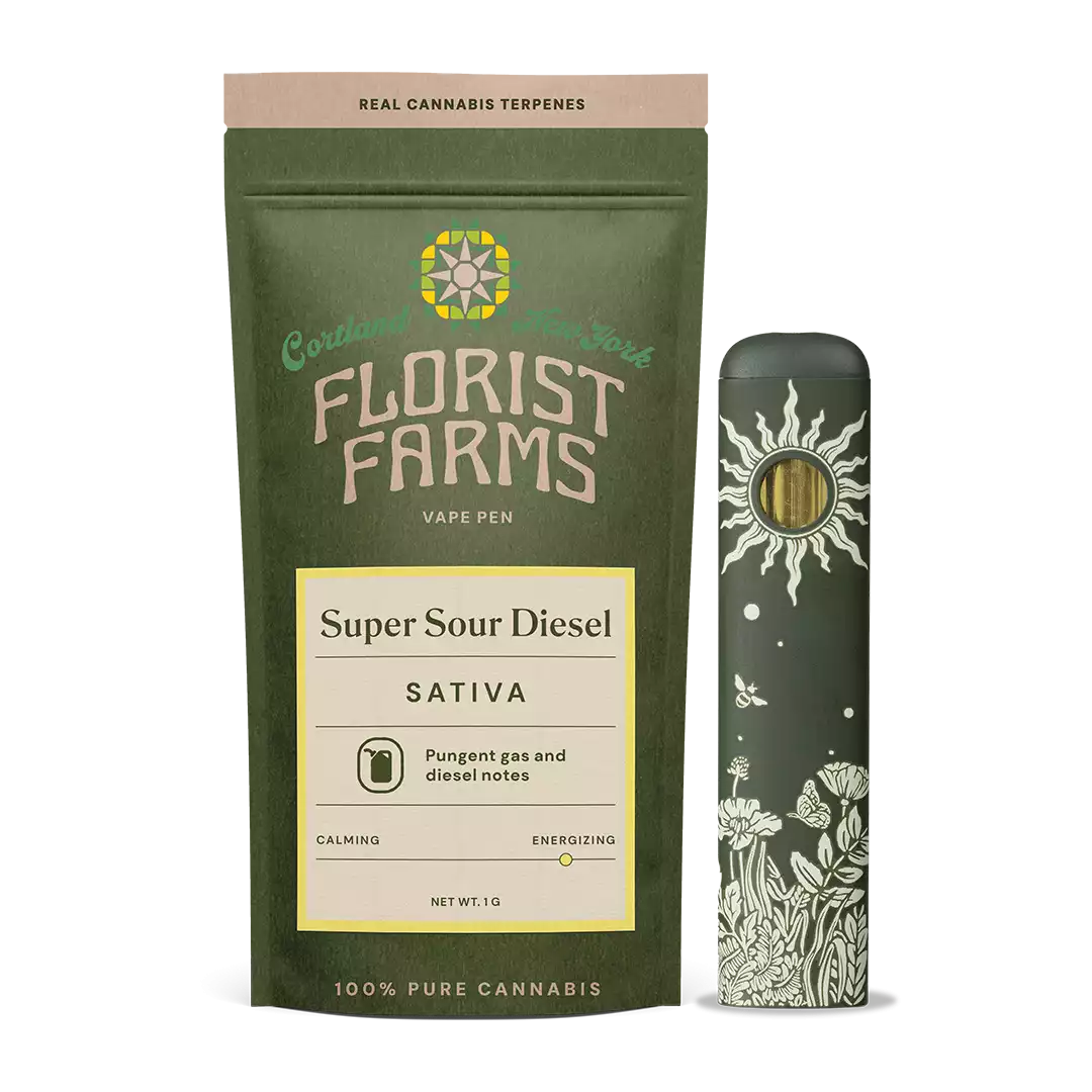 Florist Farms Super Sour Diesel Rechargeable 1g Vape