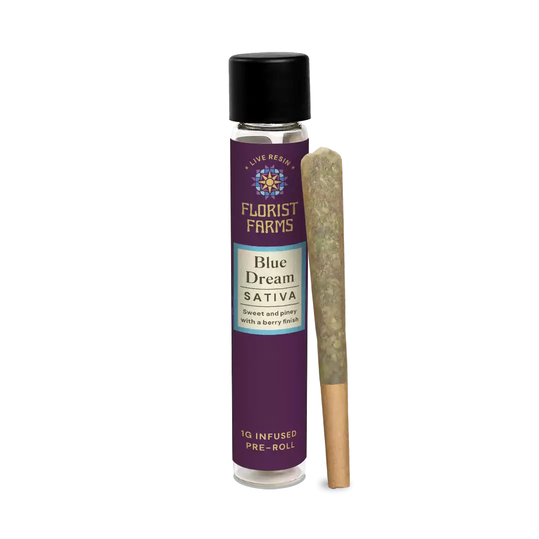 Blue Dream | Live Resin Infused | 1 Gram Pre-Roll | Single