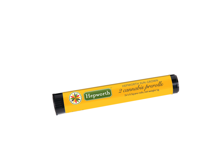 Hepworth 0.5g 2-Pack Pre-Roll — Lemon Tree