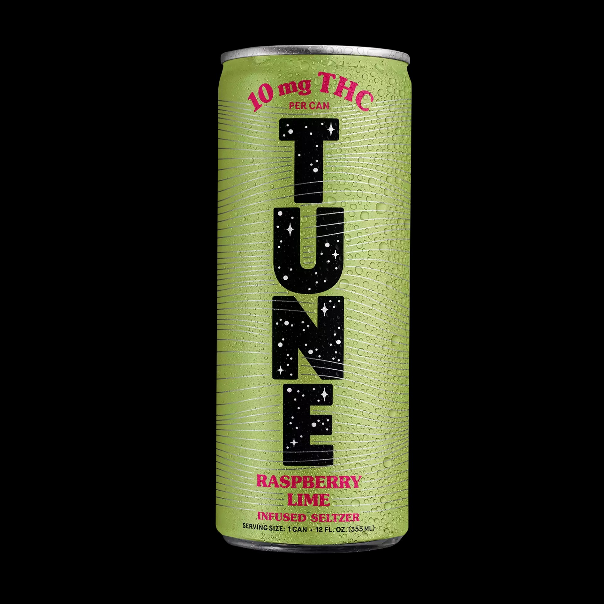 Tune Raspberry Lime 10mg Infused Seltzer